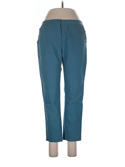 Pre-owned Amanda + Chelsea Casual Pants In Teal