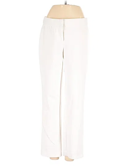Pre-owned Amanda + Chelsea Casual Pants In White