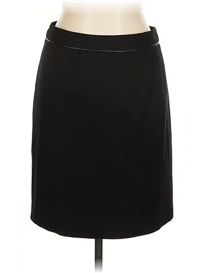 Pre-owned Amanda + Chelsea Casual Skirt In Black
