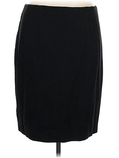 Pre-owned Amanda + Chelsea Casual Skirt In Black
