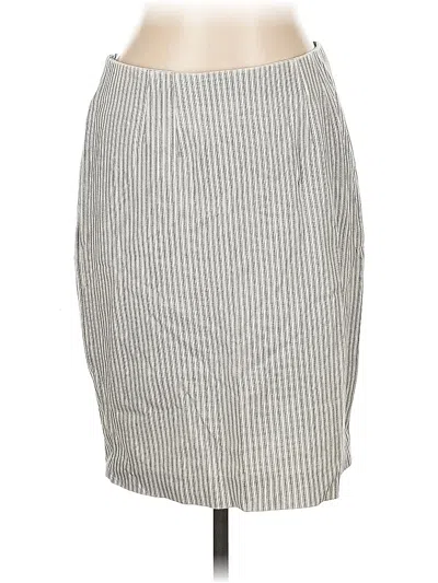 Pre-owned Amanda + Chelsea Casual Skirt In Gray
