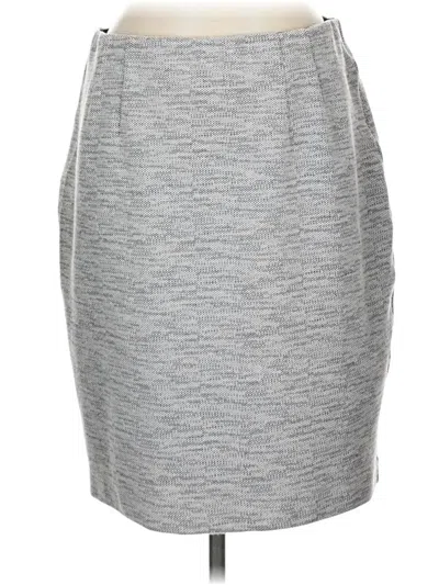 Pre-owned Amanda + Chelsea Casual Skirt In Gray