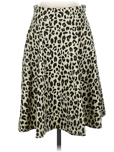 Pre-owned Amanda + Chelsea Casual Skirt In Tan