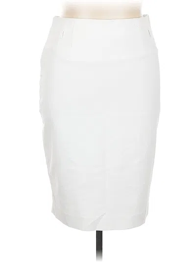 Pre-owned Amanda + Chelsea Casual Skirt In White