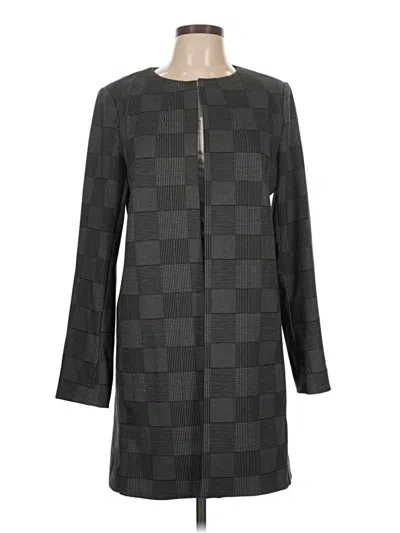 Pre-owned Amanda + Chelsea Coat In Gray