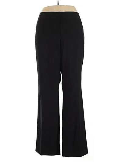 Pre-owned Amanda + Chelsea Dress Pants In Black
