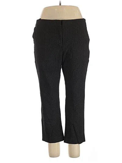 Pre-owned Amanda + Chelsea Dress Pants In Black