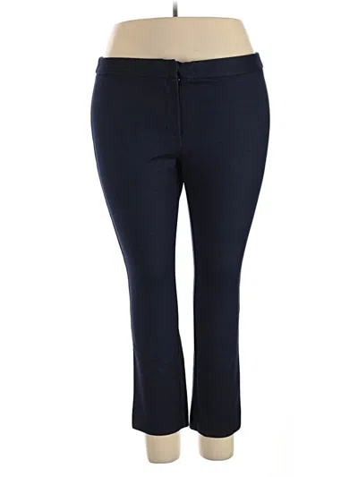 Pre-owned Amanda + Chelsea Dress Pants In Blue