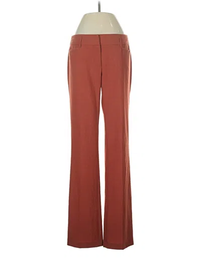 Pre-owned Amanda + Chelsea Dress Pants In Brown