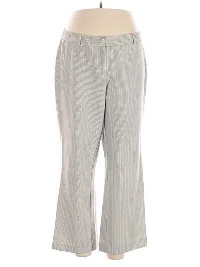 Pre-owned Amanda + Chelsea Dress Pants In Gray