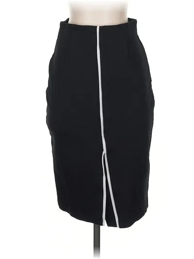 Pre-owned Amanda + Chelsea Formal Skirt In Black