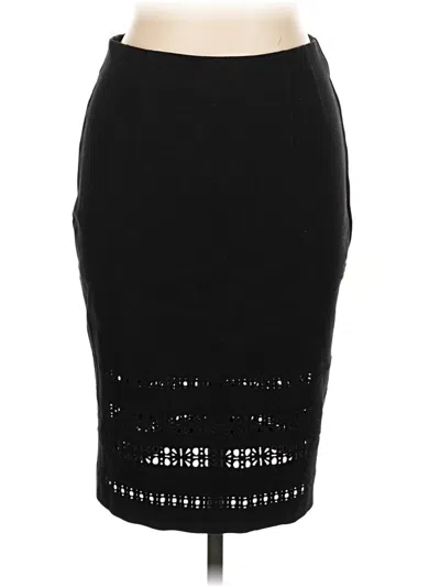 Pre-owned Amanda + Chelsea Formal Skirt In Black