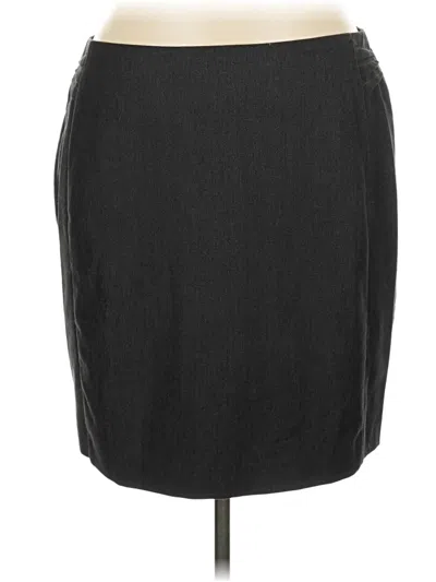 Pre-owned Amanda + Chelsea Formal Skirt In Black