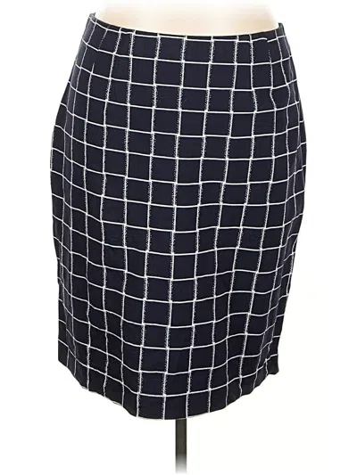 Pre-owned Amanda + Chelsea Formal Skirt In Blue