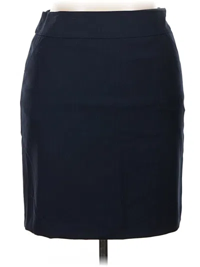Pre-owned Amanda + Chelsea Formal Skirt In Blue