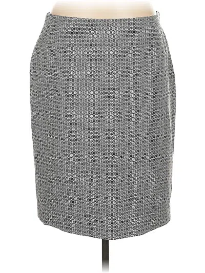 Pre-owned Amanda + Chelsea Formal Skirt In Gray