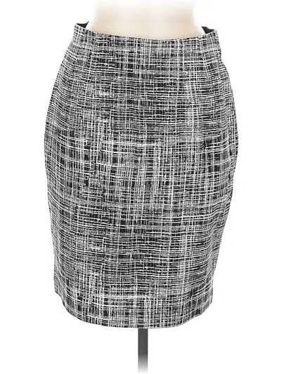 Pre-owned Amanda + Chelsea Formal Skirt In Gray