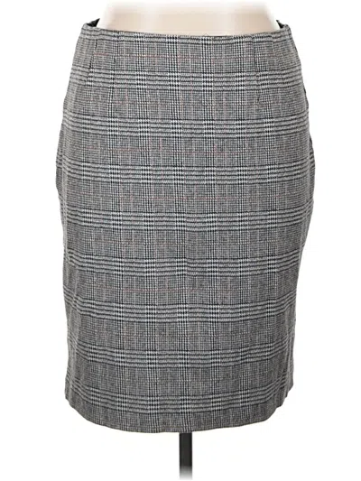 Pre-owned Amanda + Chelsea Formal Skirt In Gray