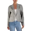 Amanda + Chelsea Womens Knit Striped Blazer In Multi