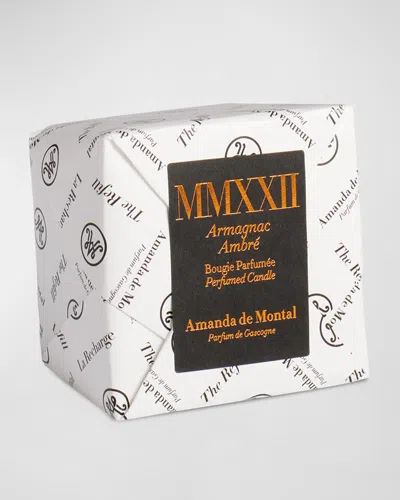 Amanda De Montal Armagnac Ambre Scented Candle Refill, 190g In White