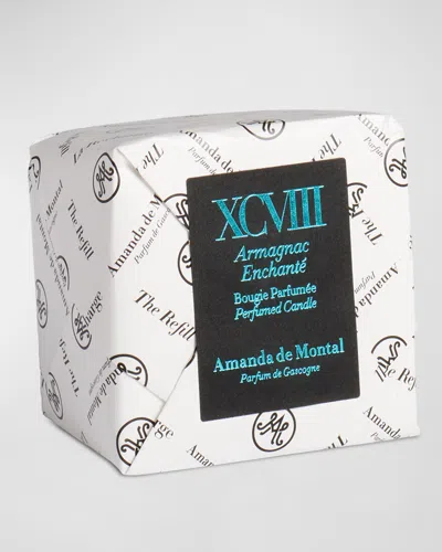 Amanda De Montal Armagnac Enchant Scented Candle Refill, 190g In White