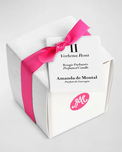 Amanda De Montal Verbena Rosa Scented Candle, 80g In Multi