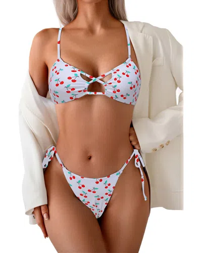 Amanda Royal 2pc Bikini Set In White