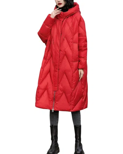 Amanda Royal Coat In Red