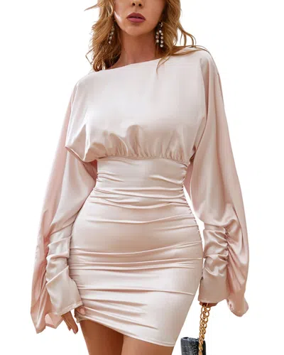 Amanda Royal Dress In White