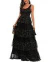 Amanda Royal E Maxi Dress In Black