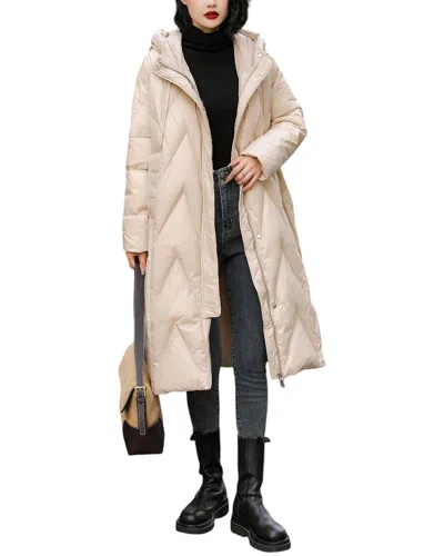 Amanda Royal Long Coat In Multi