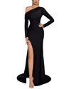 Amanda Royal Maxi Dress In Black