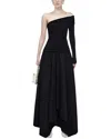 Amanda Royal Maxi Dress In Black