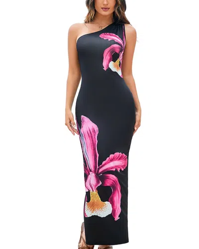 Amanda Royal Maxi Dress In Multi