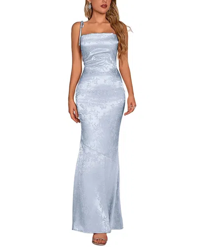 Amanda Royal Maxi Dress In Multi