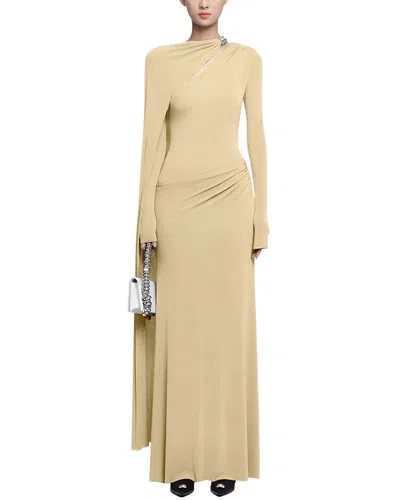 Amanda Royal Maxi Dress In Yellow
