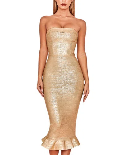 AMANDA ROYAL MIDI DRESS