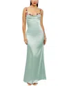 Amanda Royal Midi Dress In Green
