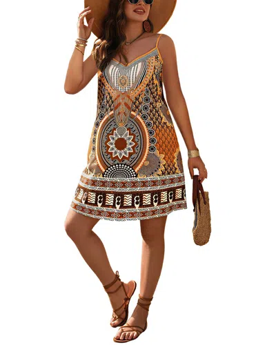 Amanda Royal Mini Dress In Multi