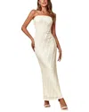 Amanda Royal Mini Dress In White