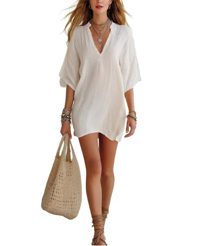 Amanda Royal Mini Dress In White