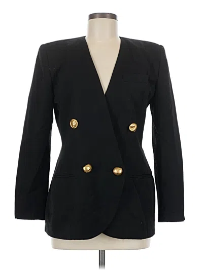 Pre-owned Amanda Smith Blazer Jacket In Black