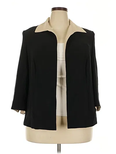 Pre-owned Amanda Smith Blazer Jacket In Black