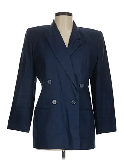 Pre-owned Amanda Smith Blazer Jacket In Blue