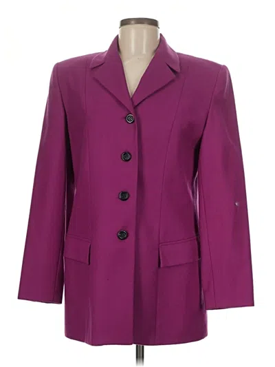 Pre-owned Amanda Smith Blazer Jacket In Purple