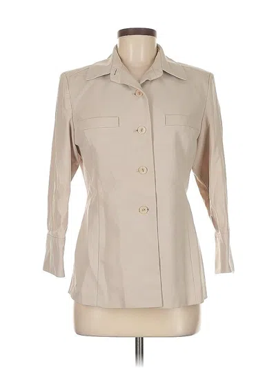 Pre-owned Amanda Smith Blazer Jacket In White