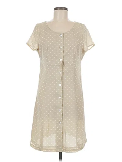 Pre-owned Amanda Smith Casual Dress In Tan
