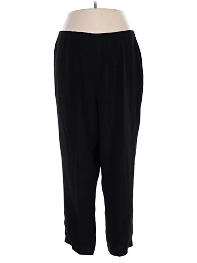 Pre-owned Amanda Smith Casual Pants In Black