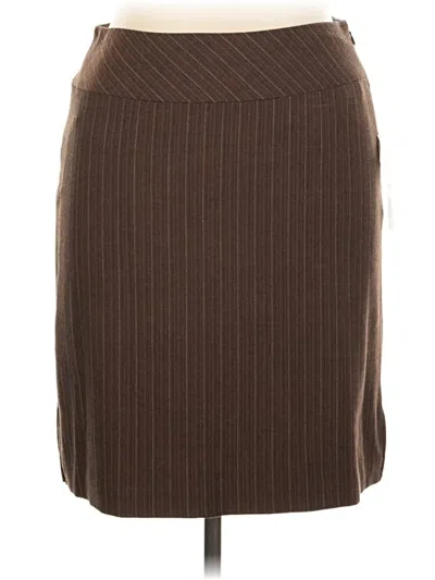 Pre-owned Amanda Smith Casual Skirt In Brown