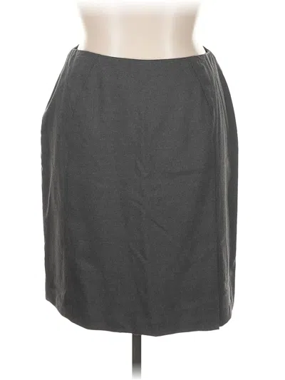 Pre-owned Amanda Smith Casual Skirt In Gray